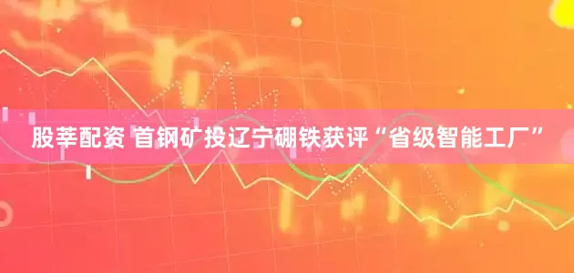 股莘配资 首钢矿投辽宁硼铁获评“省级智能工厂”