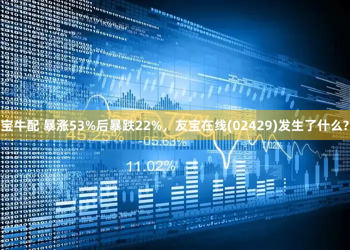 宝牛配 暴涨53%后暴跌22%，友宝在线(02429)发生了什么?