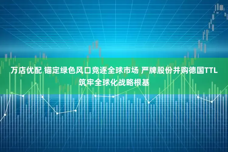 万店优配 锚定绿色风口竞逐全球市场 严牌股份并购德国TTL筑牢全球化战略根基