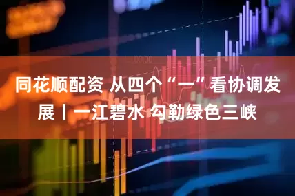 同花顺配资 从四个“一”看协调发展丨一江碧水 勾勒绿色三峡